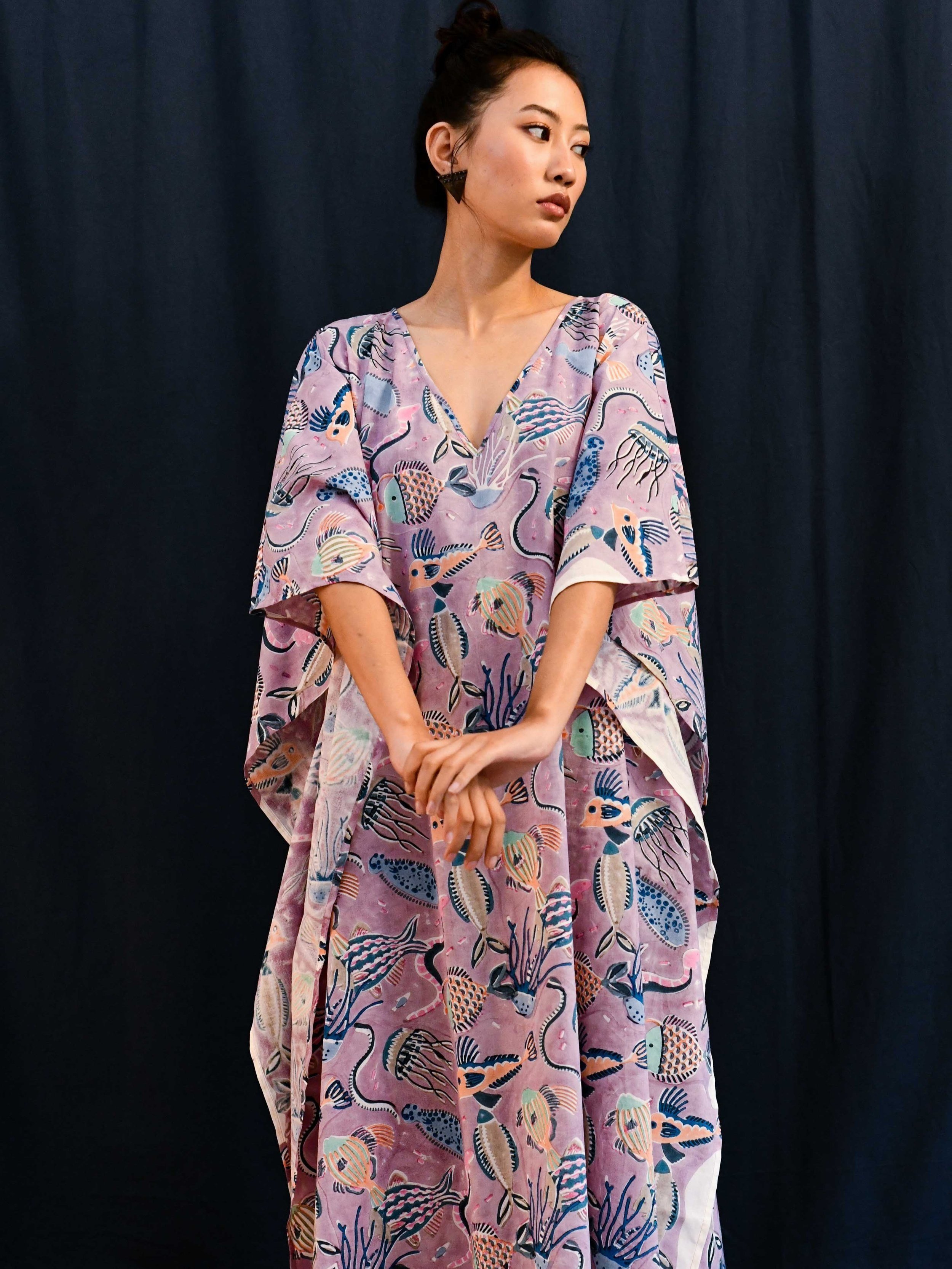 Buy Floral Caftan Cotton Kaftan Dress Caftan Maxi Dress Hospital Gown Plus  Size Clothing Caftans for Women's Online in India - Etsy