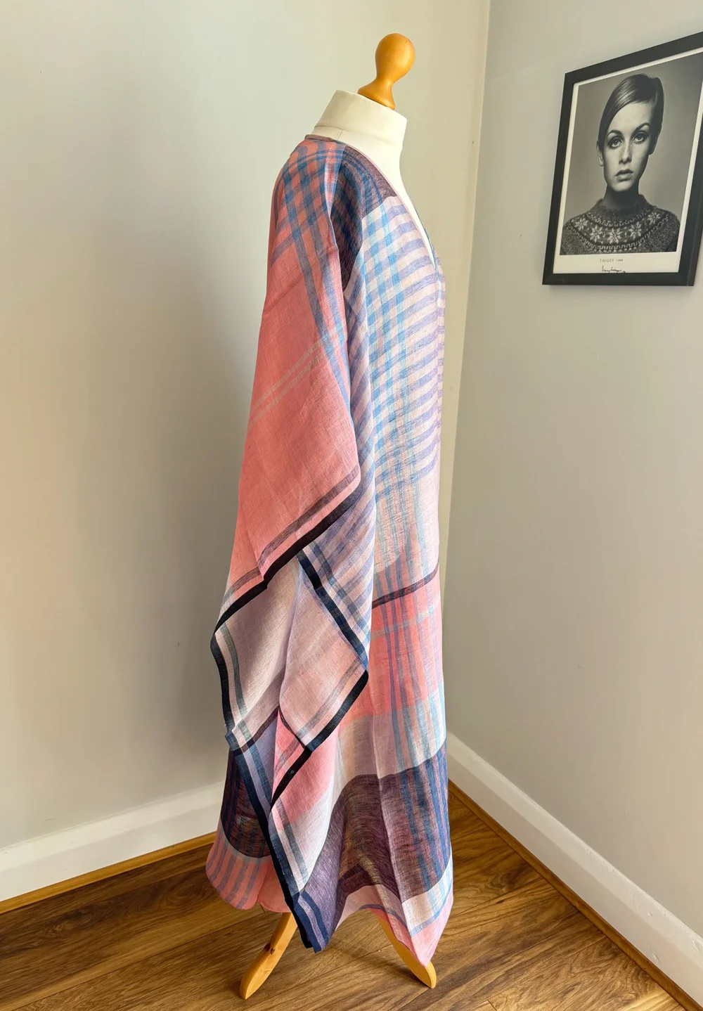 knee length dresses for ladies KAFTAN DRESS SEWING PATTERN– The Assembly Line shop main image 1