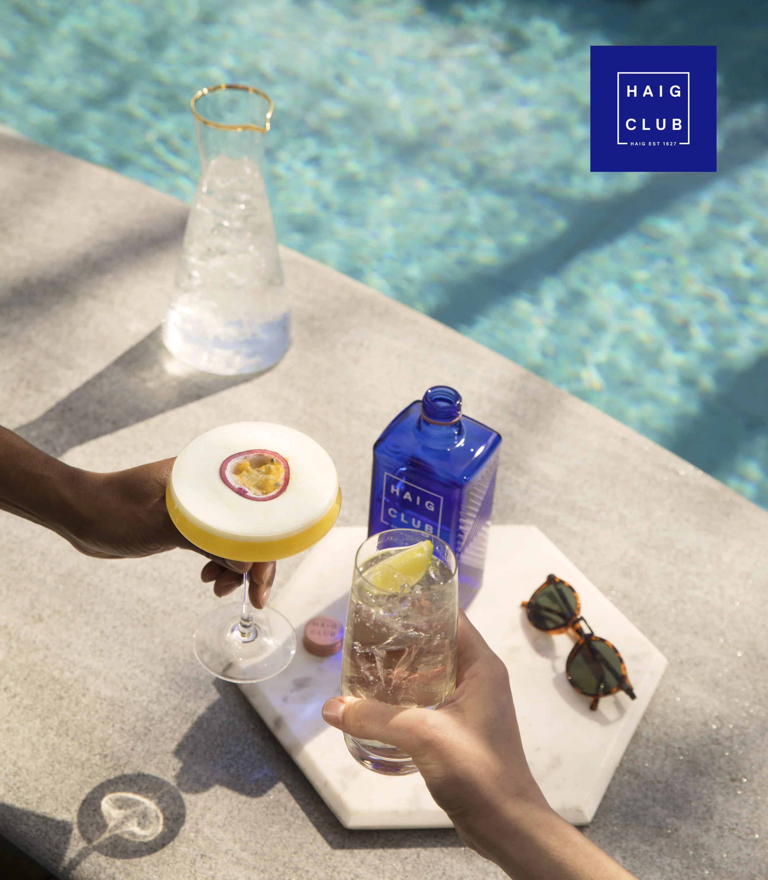 Client - Haig Club | Agency - Cain & Abel | Description - Summer stills campaign for Haig whisky.