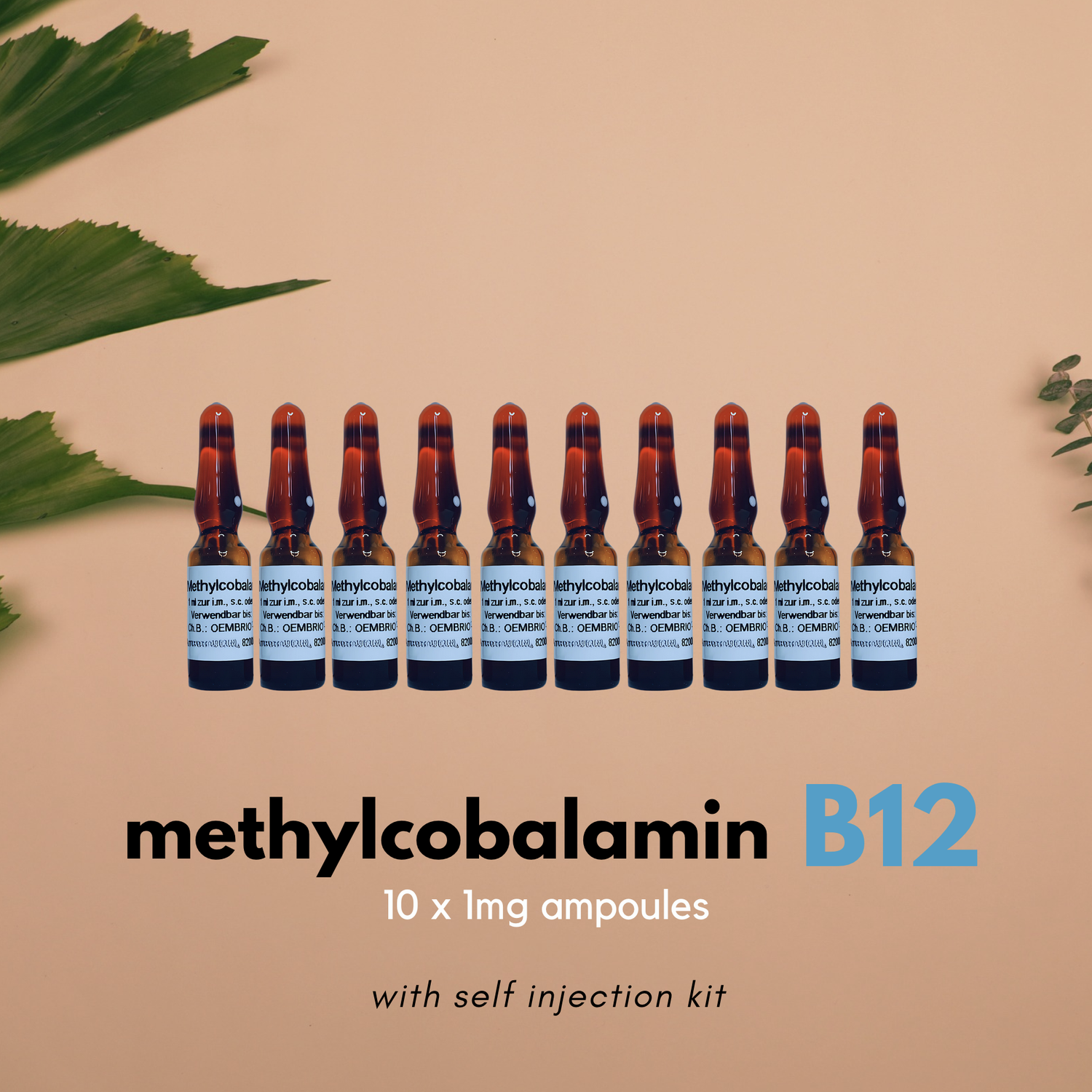 shelf life of vitamin b12 injection CYANOCOBALAMIN INJECTION, USP 10,000mcg/10mL (1,000mcg/mL) 10mL VIAL main image 0