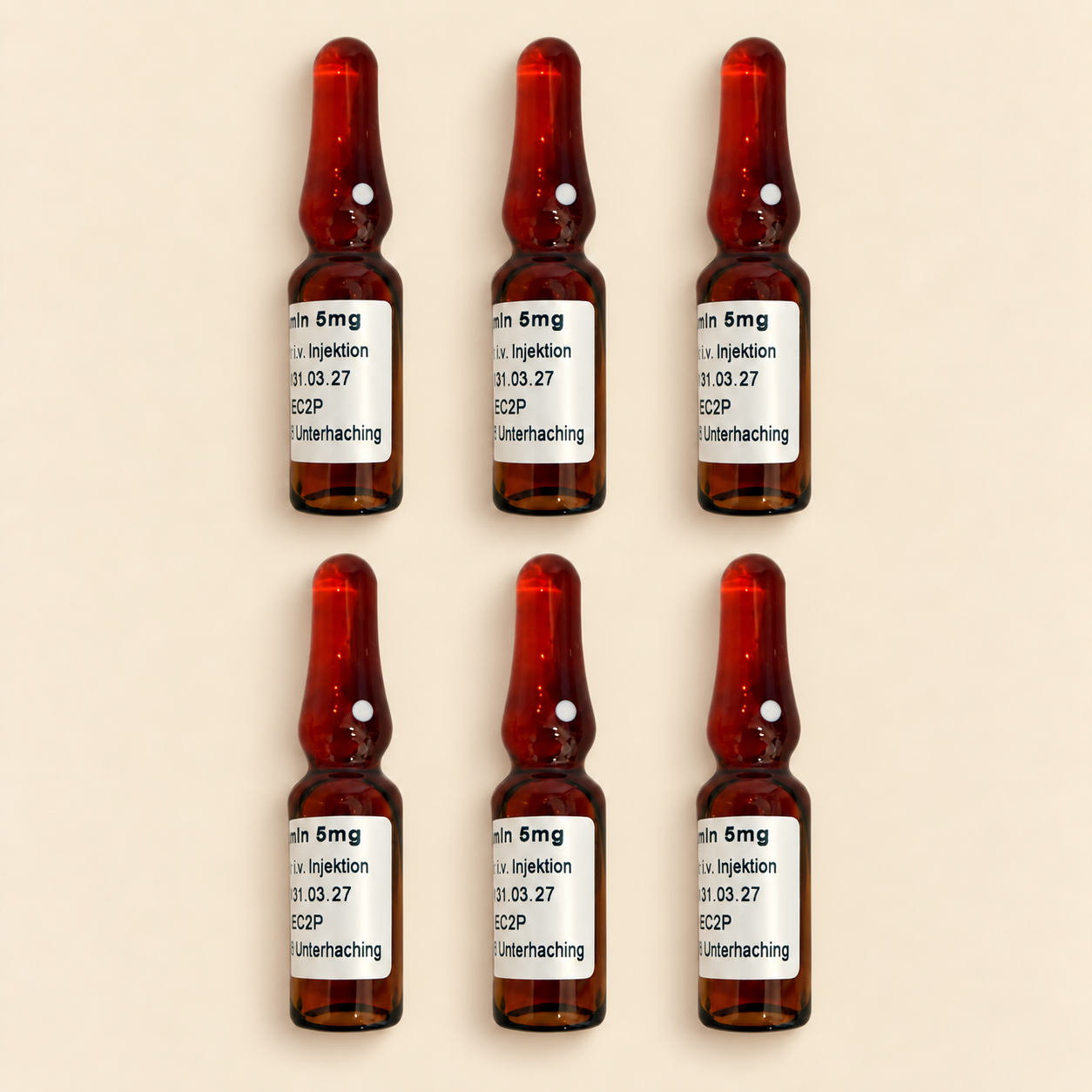 Methylcobalamin B12 Kit — 5mg (6 Ampoules)