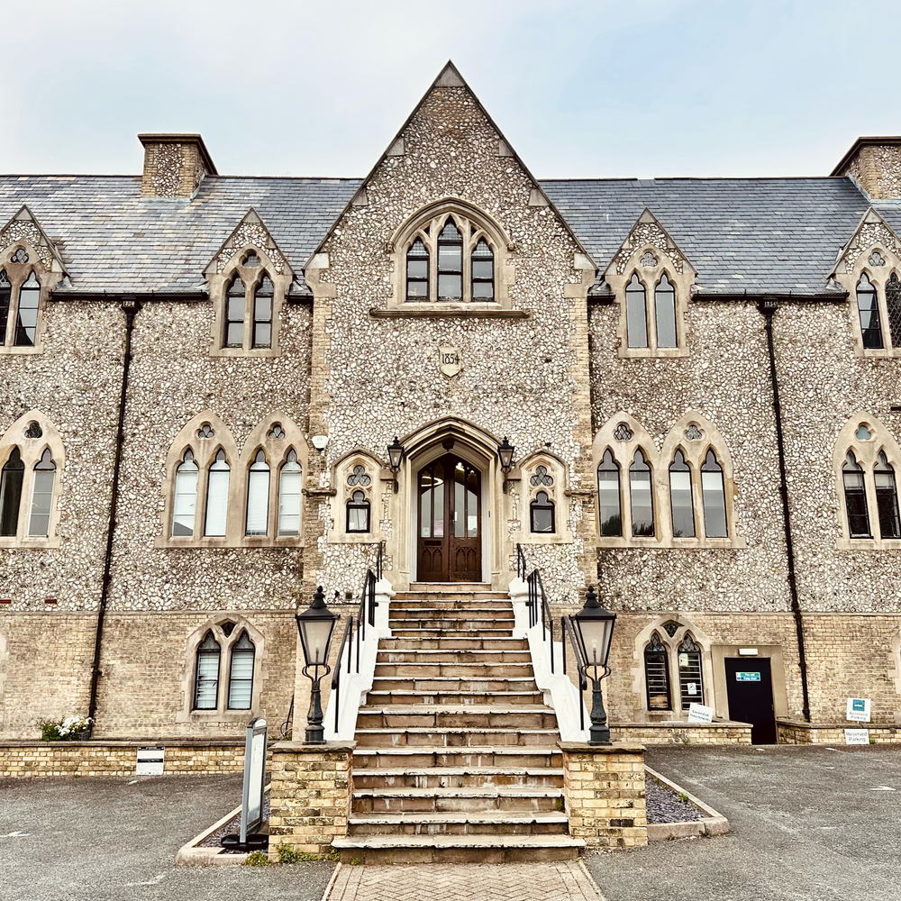 The entrance to the clinic building at Citibase Brighton