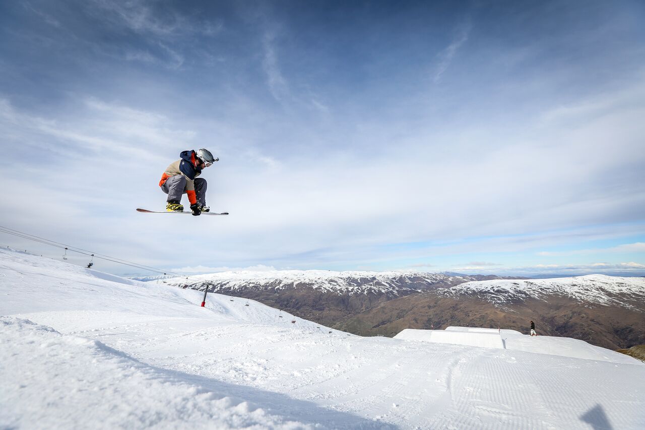 Cardrona jump line