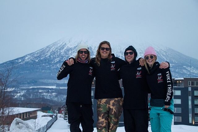 That&rsquo;s a wrap- Niseko 2020! @g_regmurray / @shaunbelmore / @edenrosedunnit / @mattosmith would love to say a giant THANK YOU 🙏🏼 to everybody that has stayed with us over the last 2 weeks. What an incredible time we have had, many fits of laug