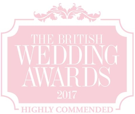 The British Wedding Awards 2017 - Highly Commended