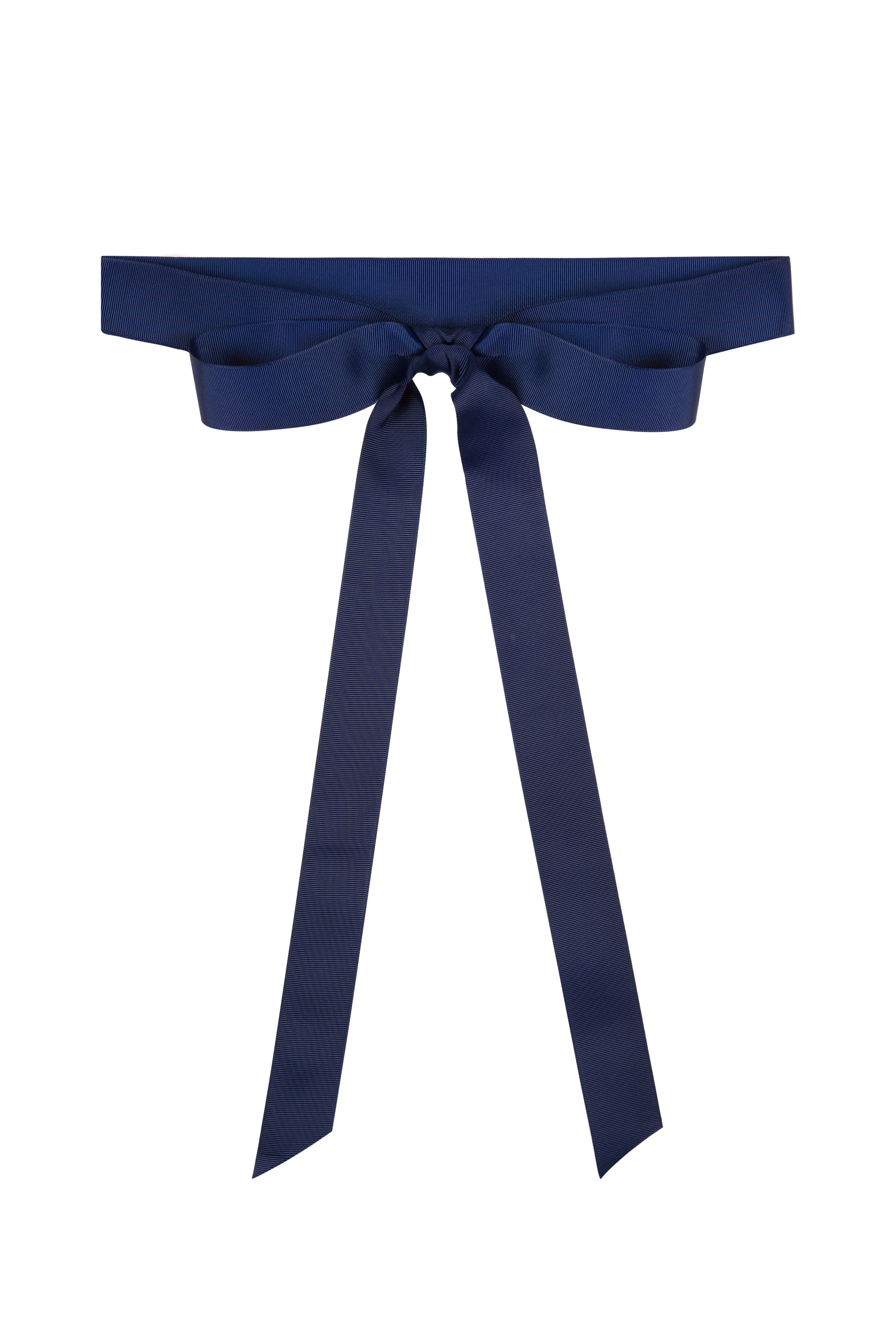 Grosgrain Ribbon belt in Navy — TH\u0026TH