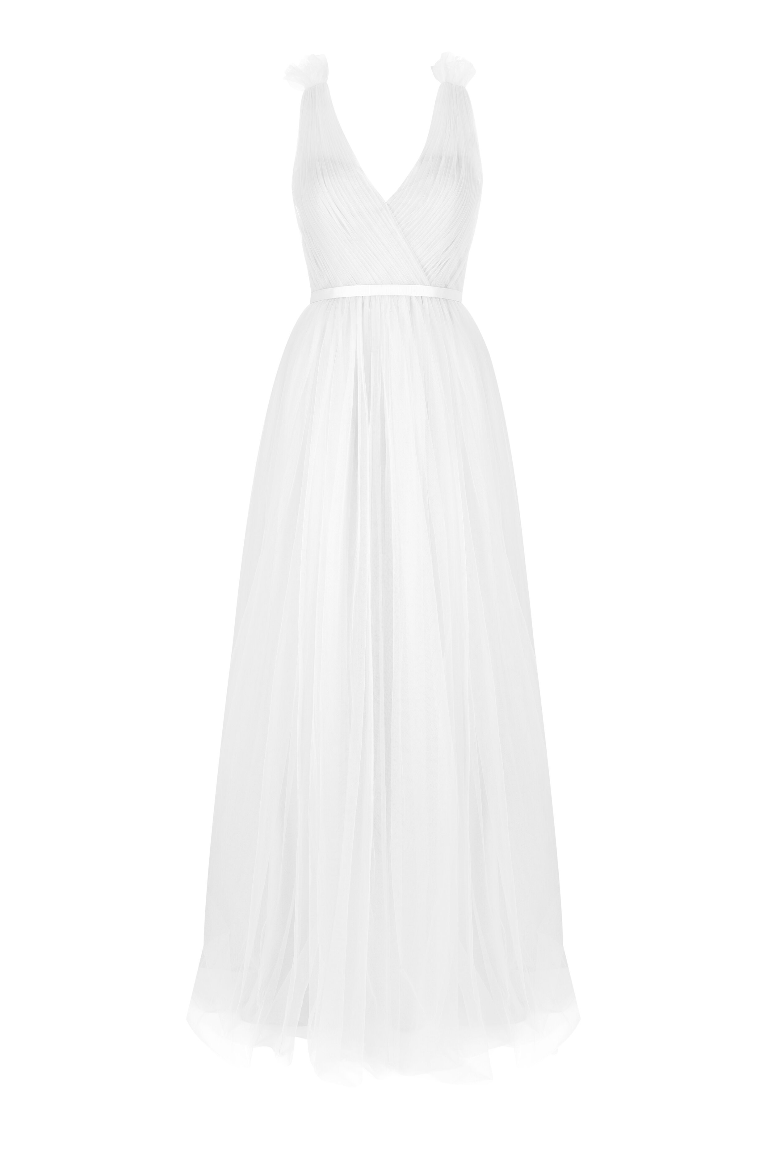TH&TH Camilla, Crystal Beaded Ivory wedding dress with angel sleeves ...