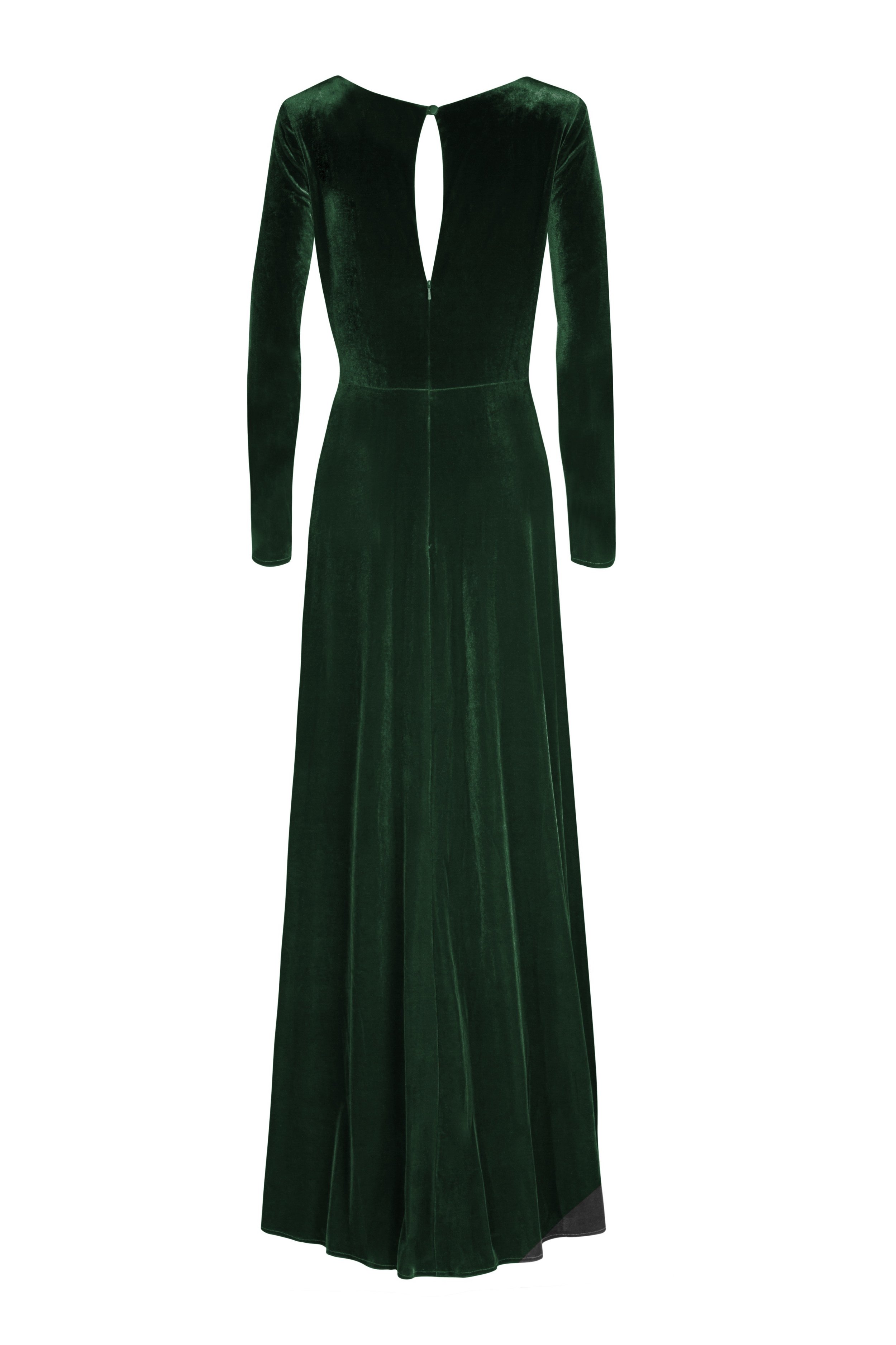 Emerald green bridesmaid dress — TH&TH