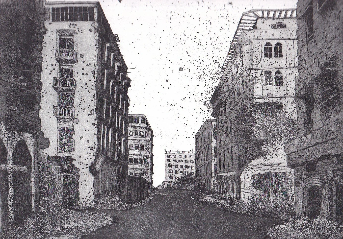   Beyrouth I   17 × 24 cm 90€ 
