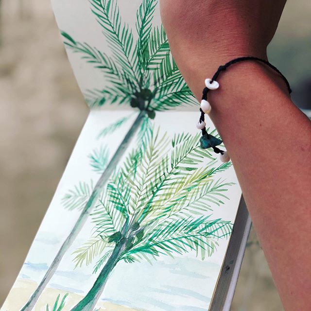 Palmtrees on my mind
.
.
.
#aquarel #palmtreelove #palmillustrations #vacation #plants #palmboom #sketch #illustration #travel #natureillustration #textiledesign #illustratie #waterverf #antwerp #illustrationart #illustree #lauramuls #belgianillustra
