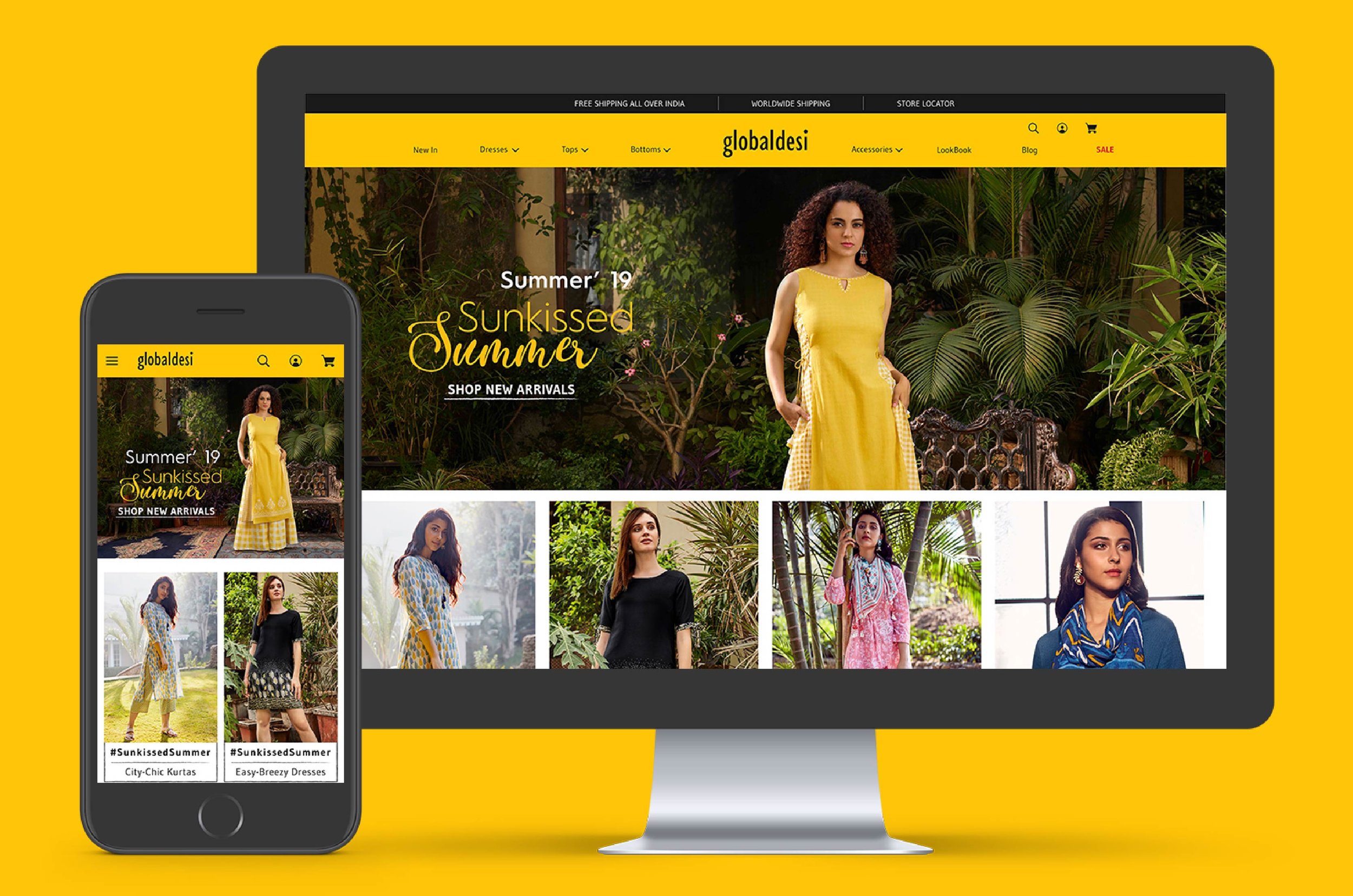 Global Desi Interaction Design, User Experience Design, UI/UX