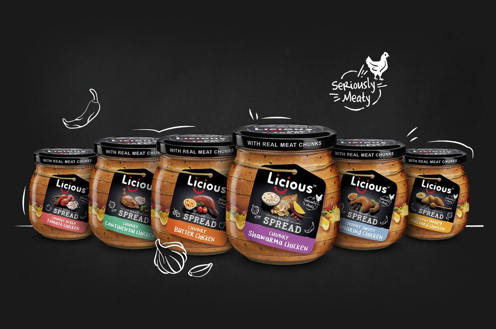 Licious Spread | Packaging Design | Elephant Design+Strategy, India | Elephant Design