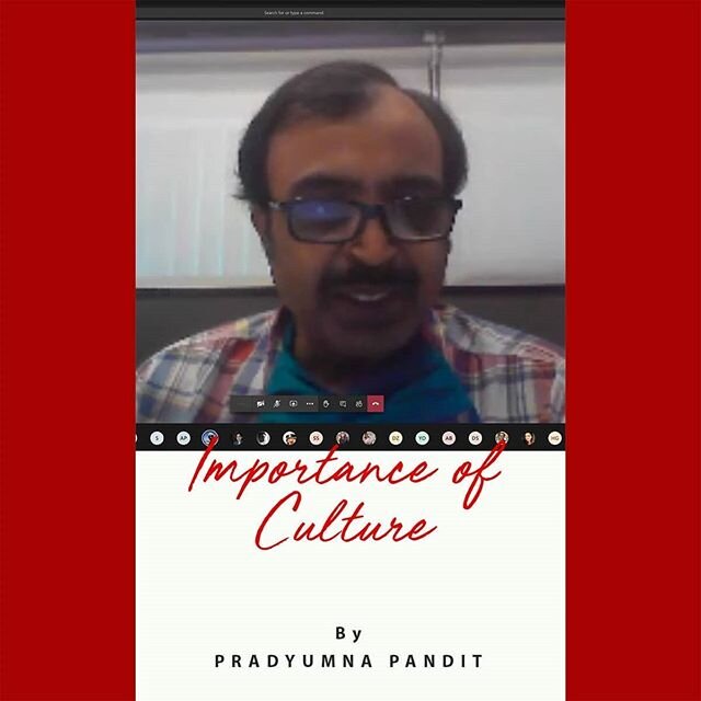 Importance of Culture by Pradyumna Pandit

#importanceofculture #organisationandculture #culturalrepresentation #mondaymotivation #mondaymorningmeeting #elephantdesign