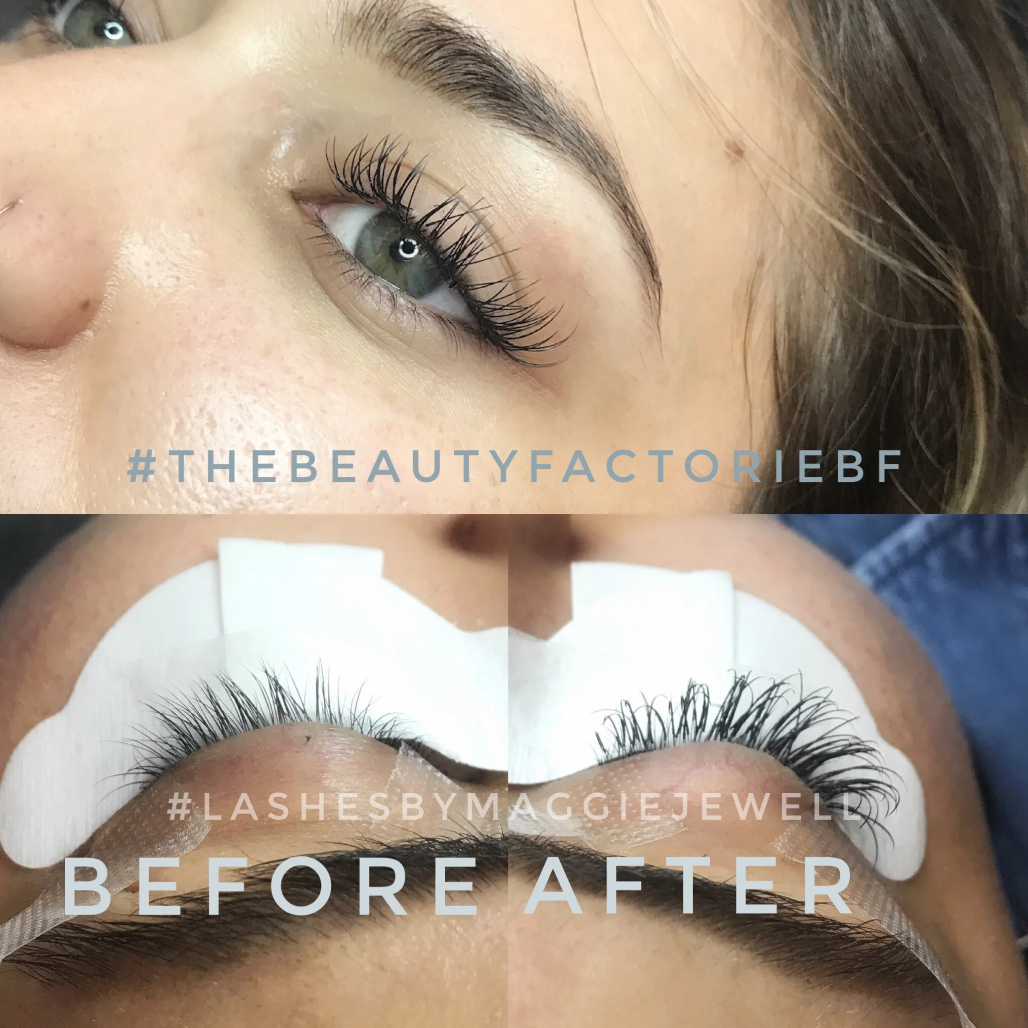 Isn't it great to wake up with lashes? ...no more mascara under your eyes at the end of the day--#mascarafreelife 