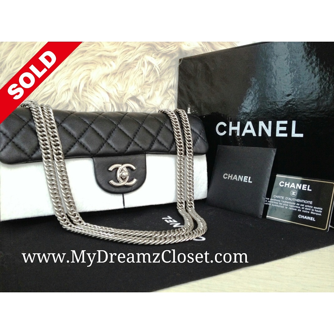 Chanel Black Lambskin Flap