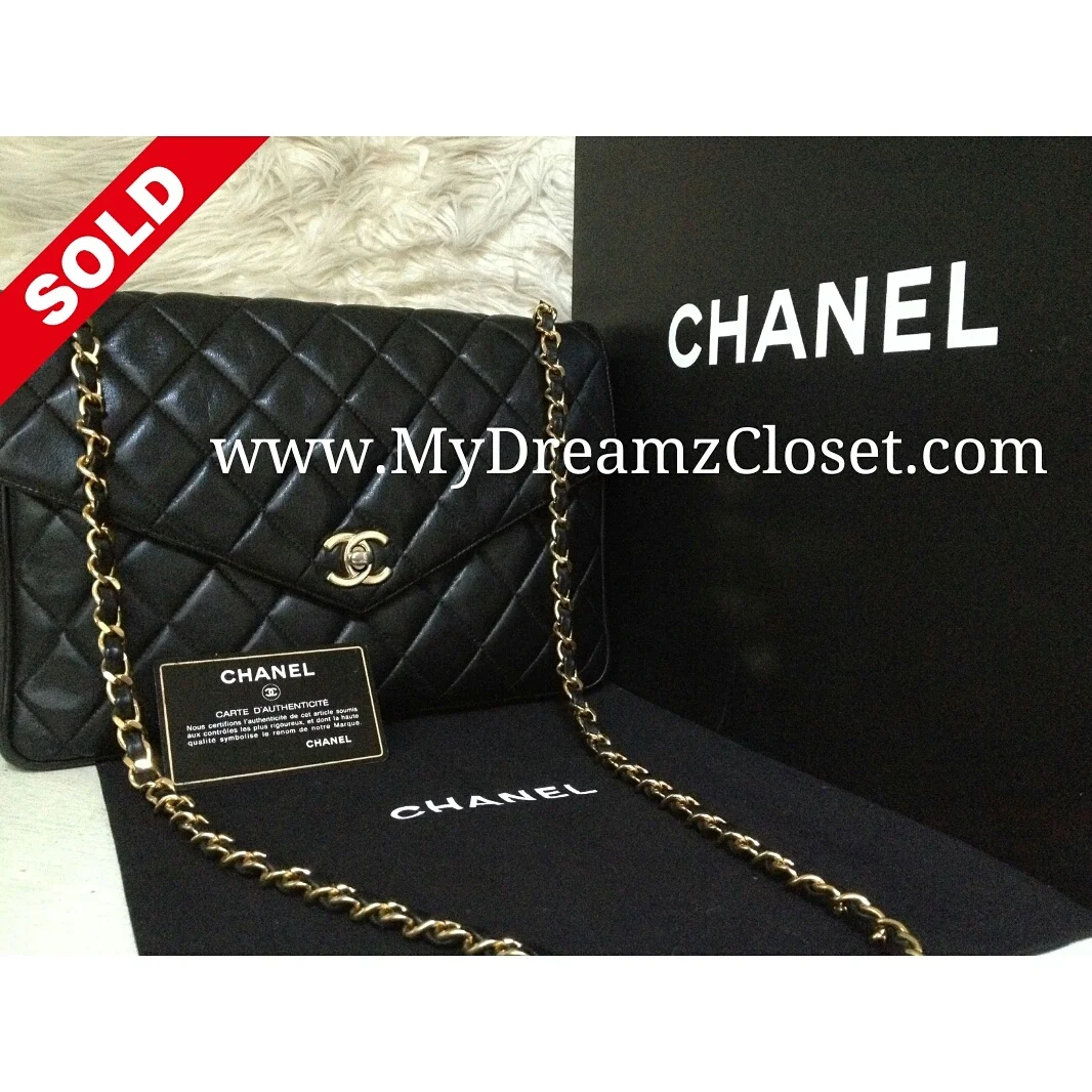 Sold Lambskin 67 - Chanel Bag 166