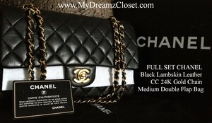 vintage chanel classic flap bag small