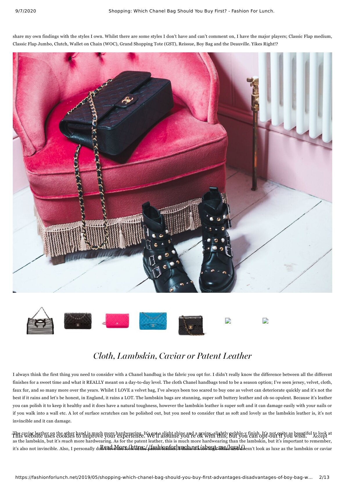 18. Which Chanel Bag Should You Buy First? - My Dreamz Closet
