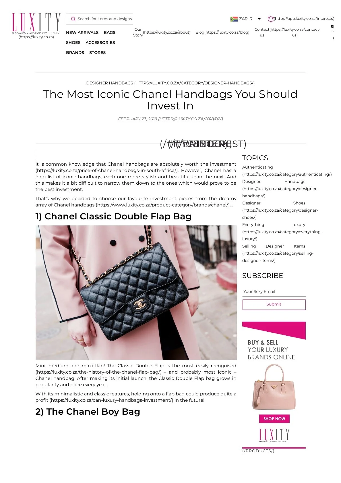 20. The Most Iconic Chanel Handbags You Should Invest In My Dreamz Closet