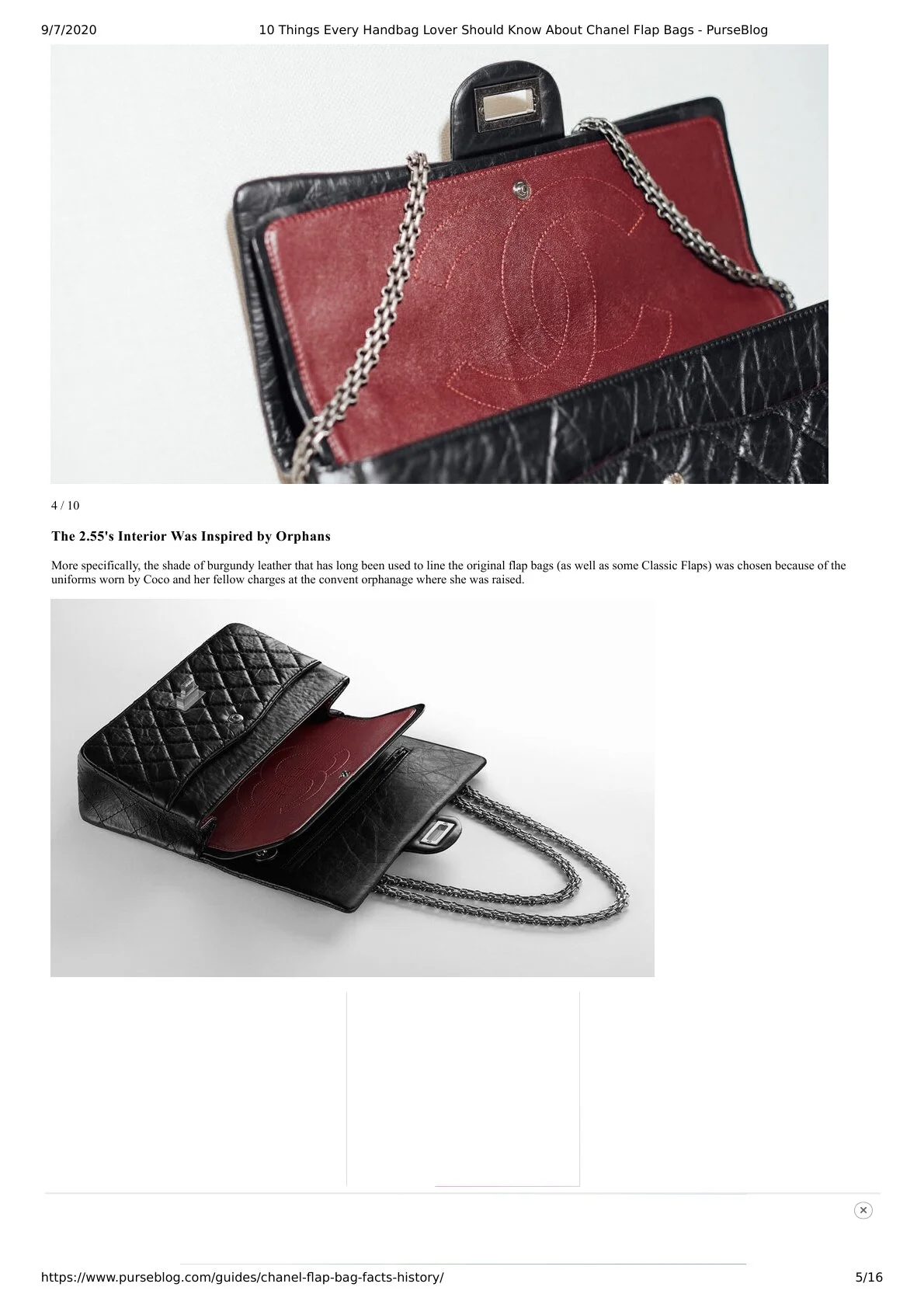 10 Things Every Handbag Lover Should Know About Chanel Flap Bags - PurseBlog10.jpg