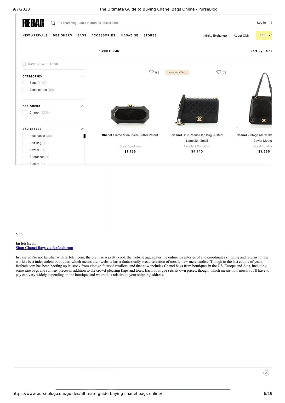 The Ultimate Guide to Buying Chanel Bags Online My Dreamz Closet