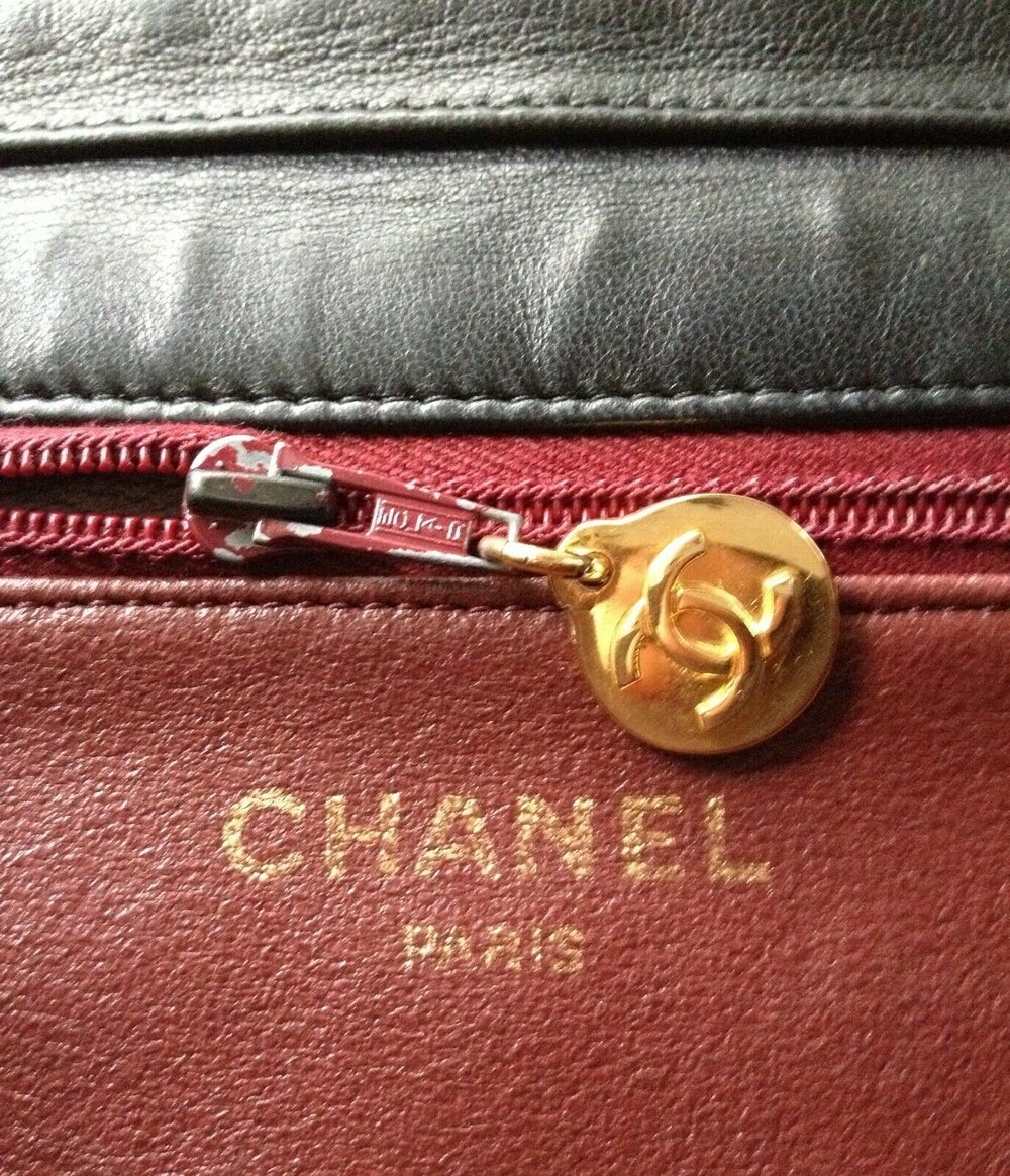 Chanel Black Quilted Leather Gold CC Chain Small Crossbody WOC Clutch Flap  Bag - My Dreamz Closet