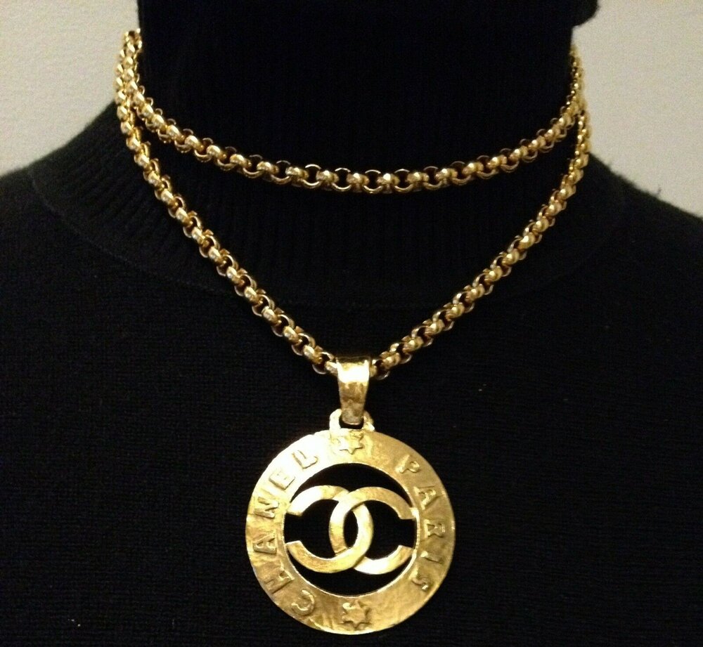 Chanel Logo Necklaces
