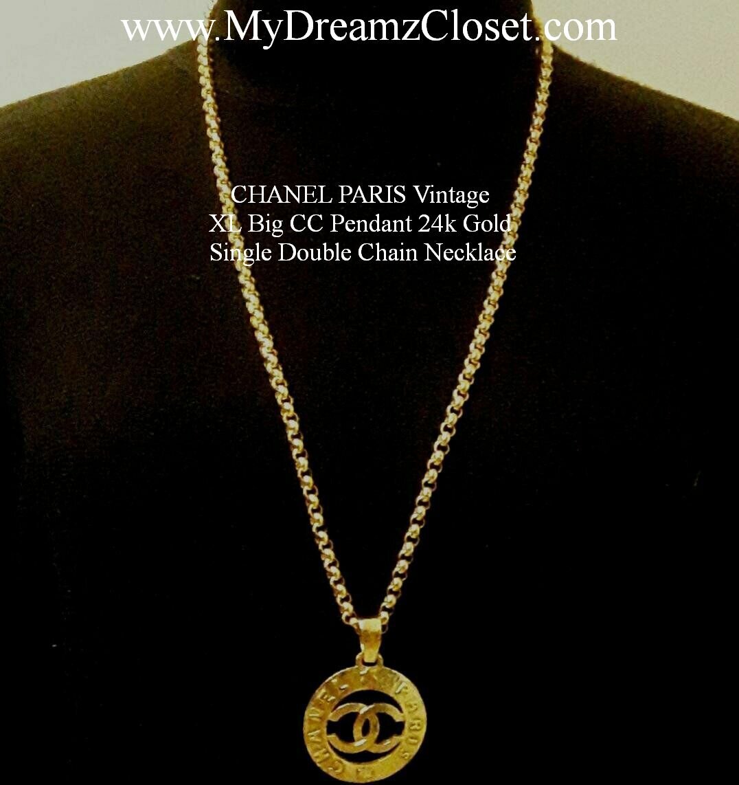 Coco Chanel C pendent  Gurkha Jewellers