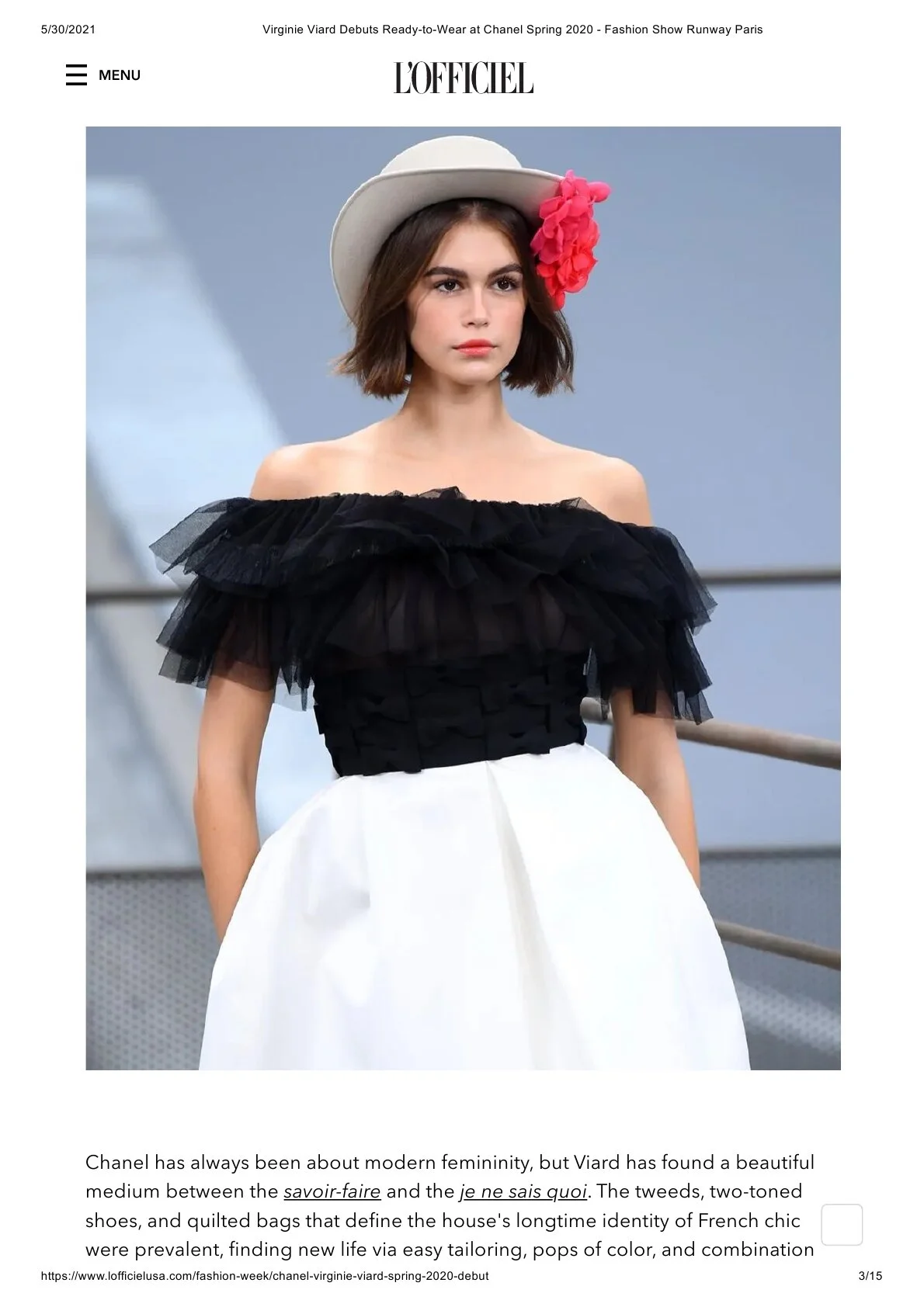 Virginie Viard Debuts Ready-to-Wear at Chanel Spring 2020 - Fashion Show Runway Paris3.jpg
