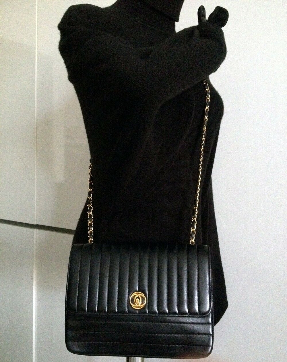 Chanel Yellow Medium Madison Flap Bag Small