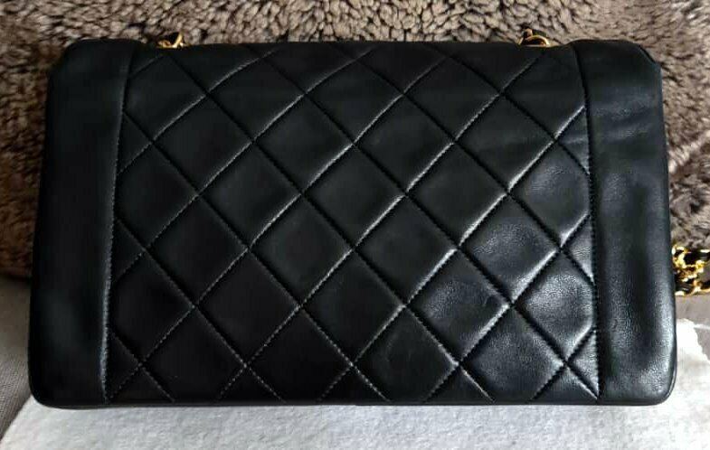 Diana silk crossbody bag Chanel Black in Silk - 24110623