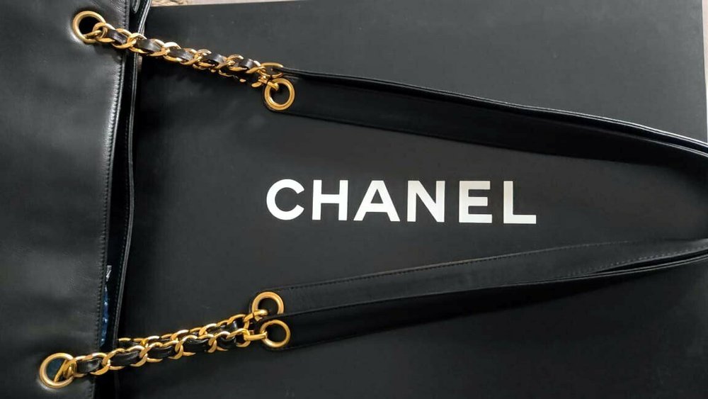 Buy Pre-owned & Brand new Luxury Chanel GST Black Caviar Quilted Grand  Shopping Tote Online