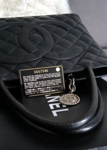 Chanel Medallion Tote Black Caviar ASL2917 – LuxuryPromise