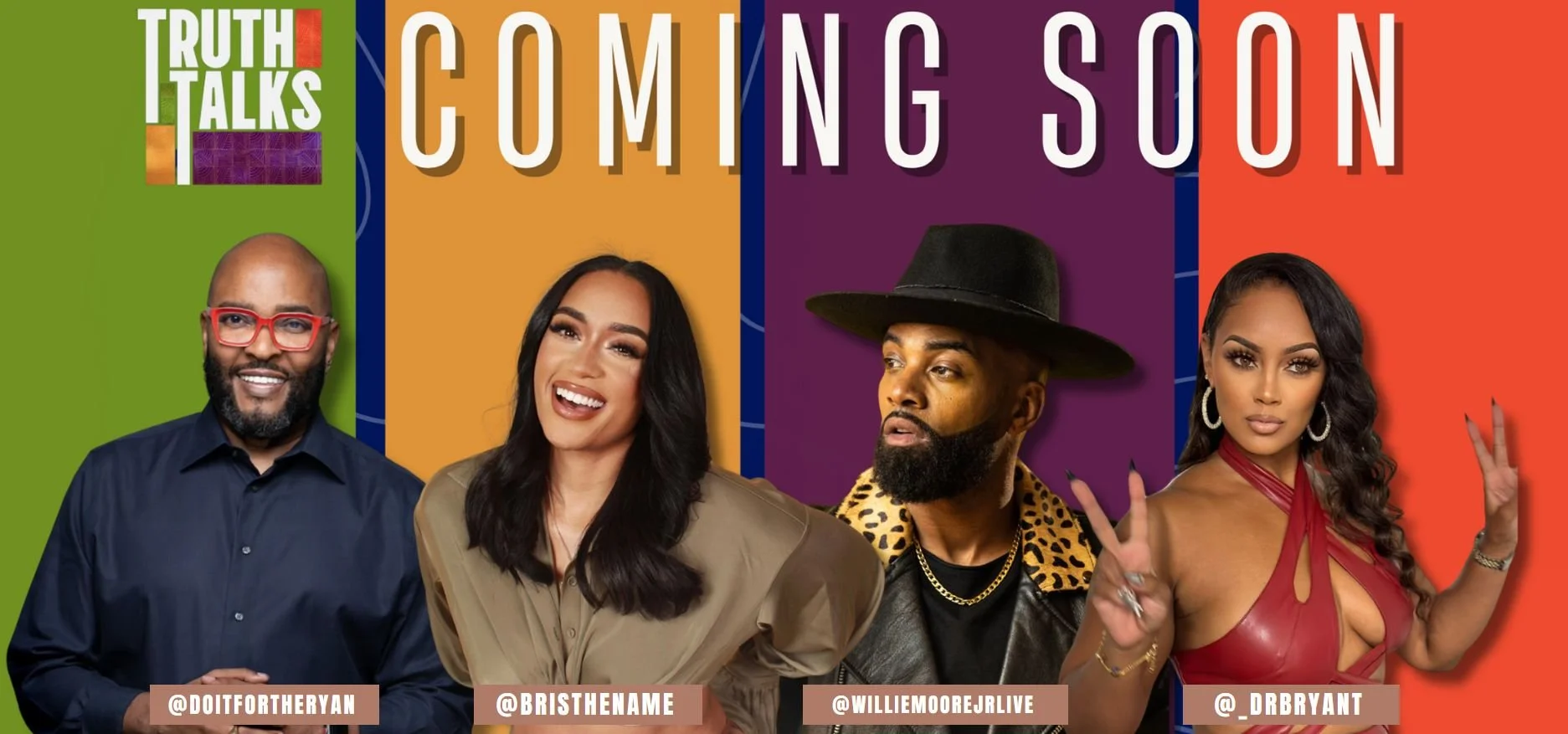 FOX SOUL LAUNCHES GROUNDBREAKING ORIGINAL SERIES "TRUTH TALKS" FEATURING EMMY-WINNING HOST RYAN CAMERON