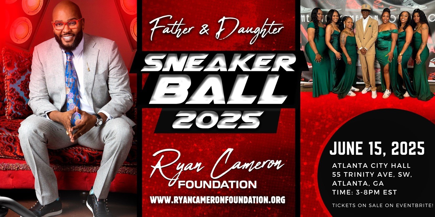 Ryan Cameron Foundation Presents the 2025 Father &amp; Daughter Sneaker Ball