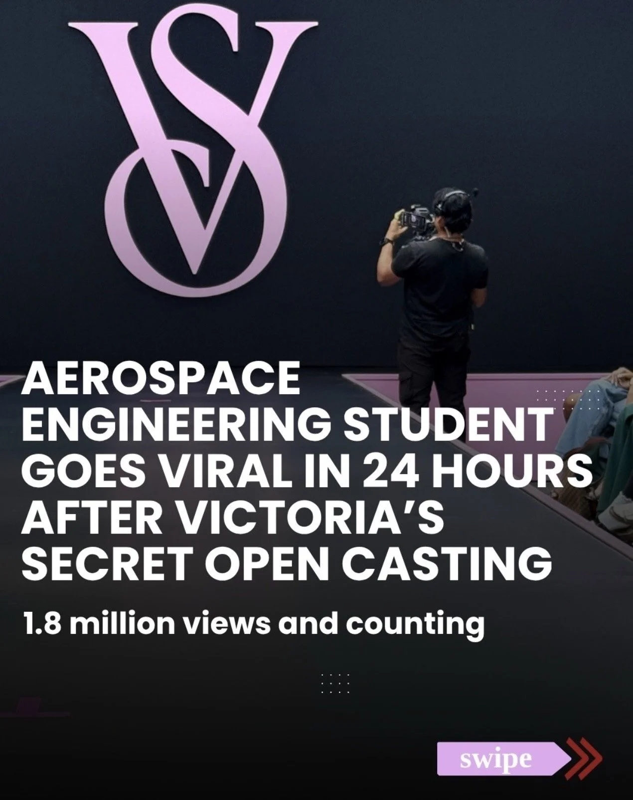 PR | Maria Raquel | Victoria Secret Open Casting Turned Viral Moment
