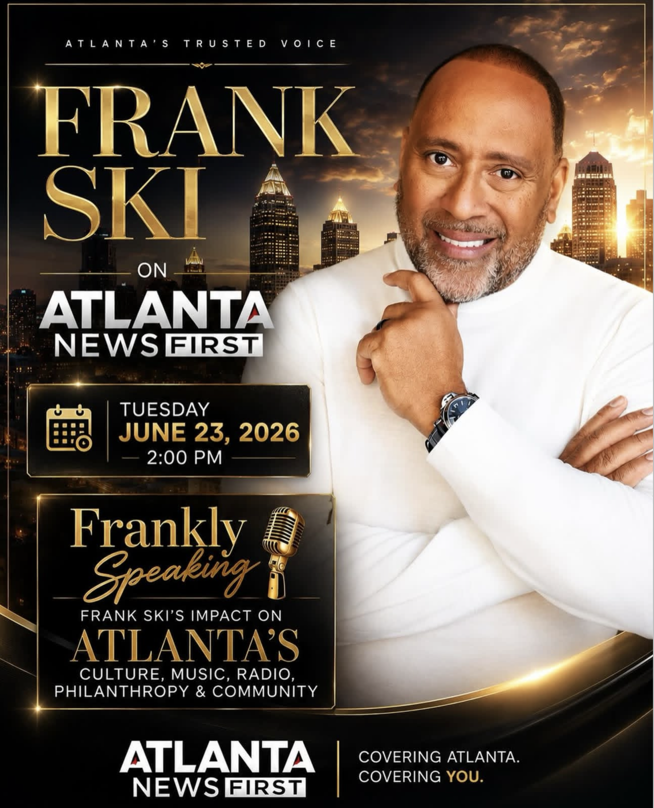 TV Interview | Atlanta News First | ‘Frank Ski: An Atlanta Legend Still Shaping the Culture’