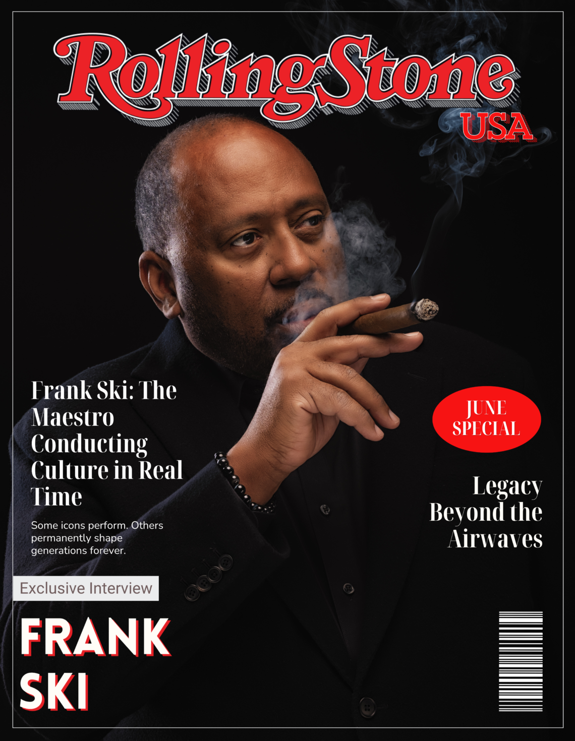 Magazine | Rolling Stone | Frank Ski | The Maestro Conducting Culture in Real Time