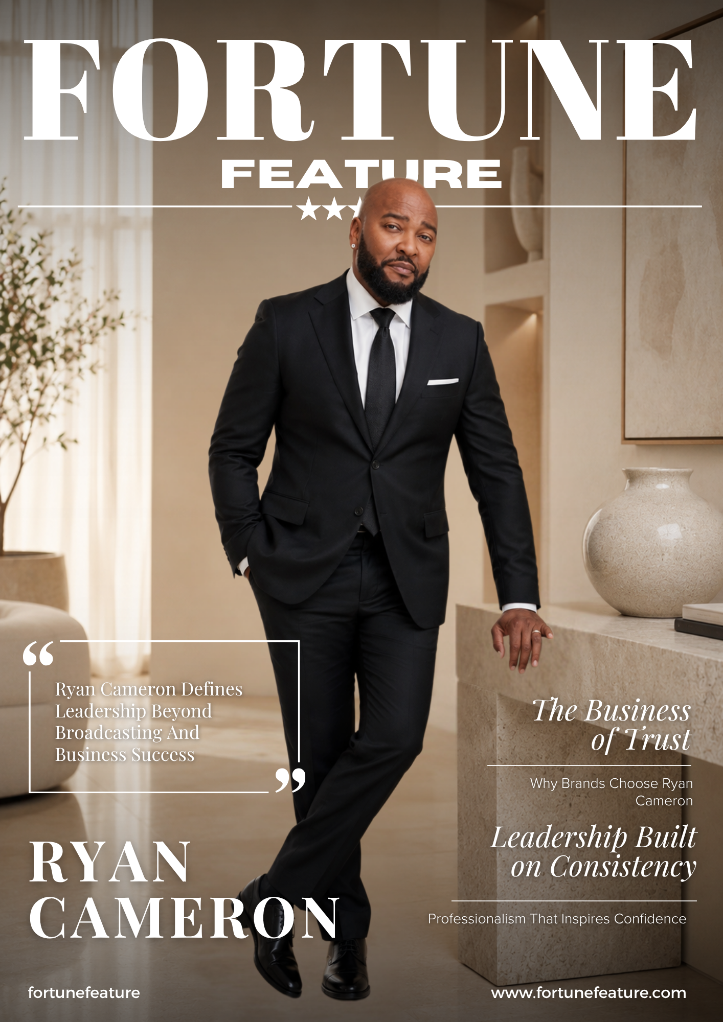 Magazine | Fortune | Ryan Cameron | “The Business of Trust” 