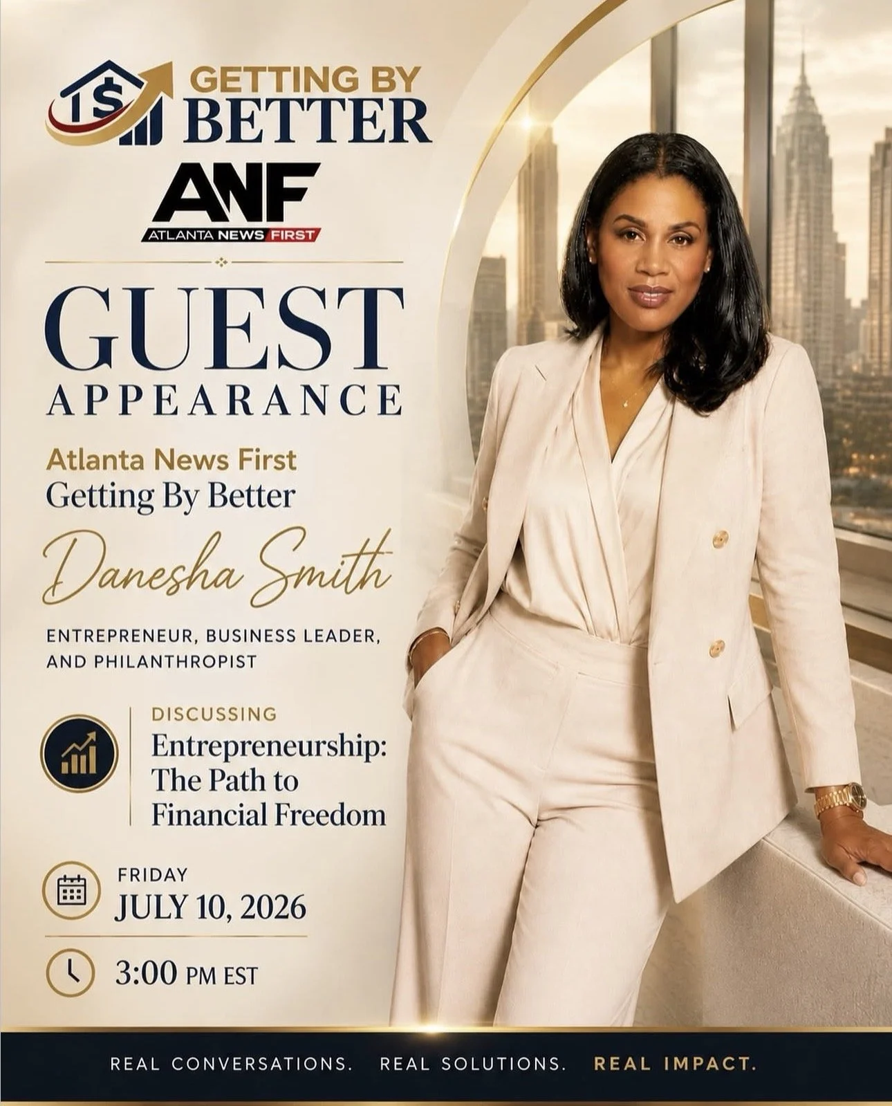 TV Interview | Atlanta News First | Danesha Smith
