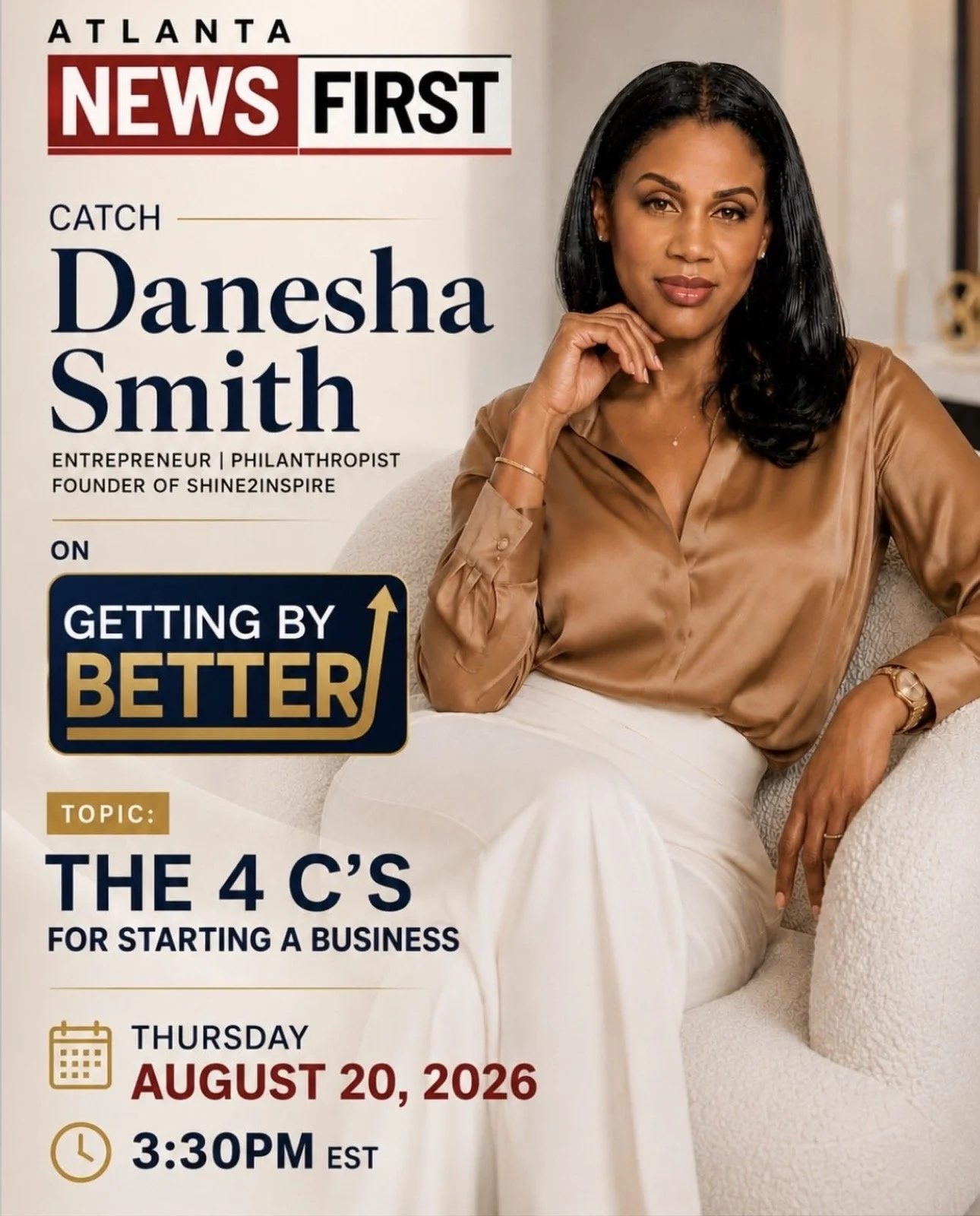 TV Interview | Danesha Smith |  Atlanta News First  
