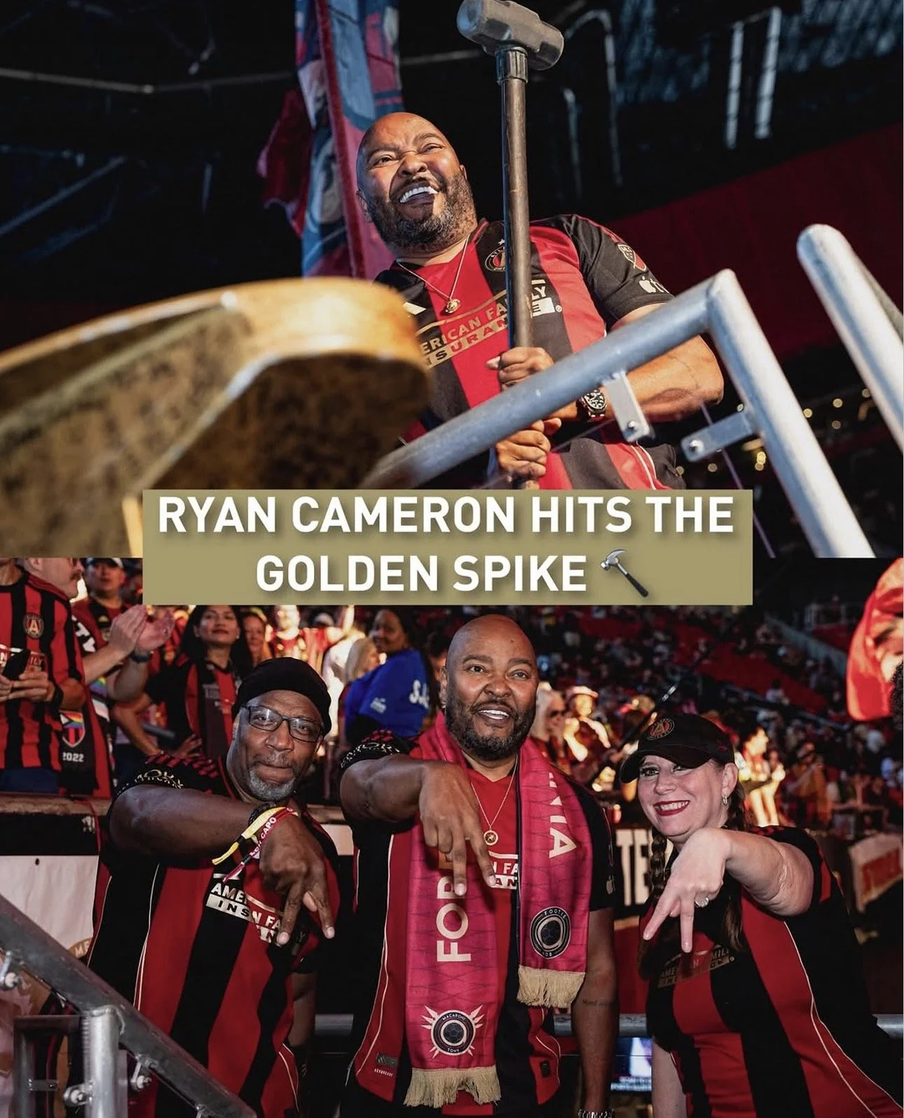Accolades | Ryan Cameron | “Hitting the Legendary Golden Spike”
