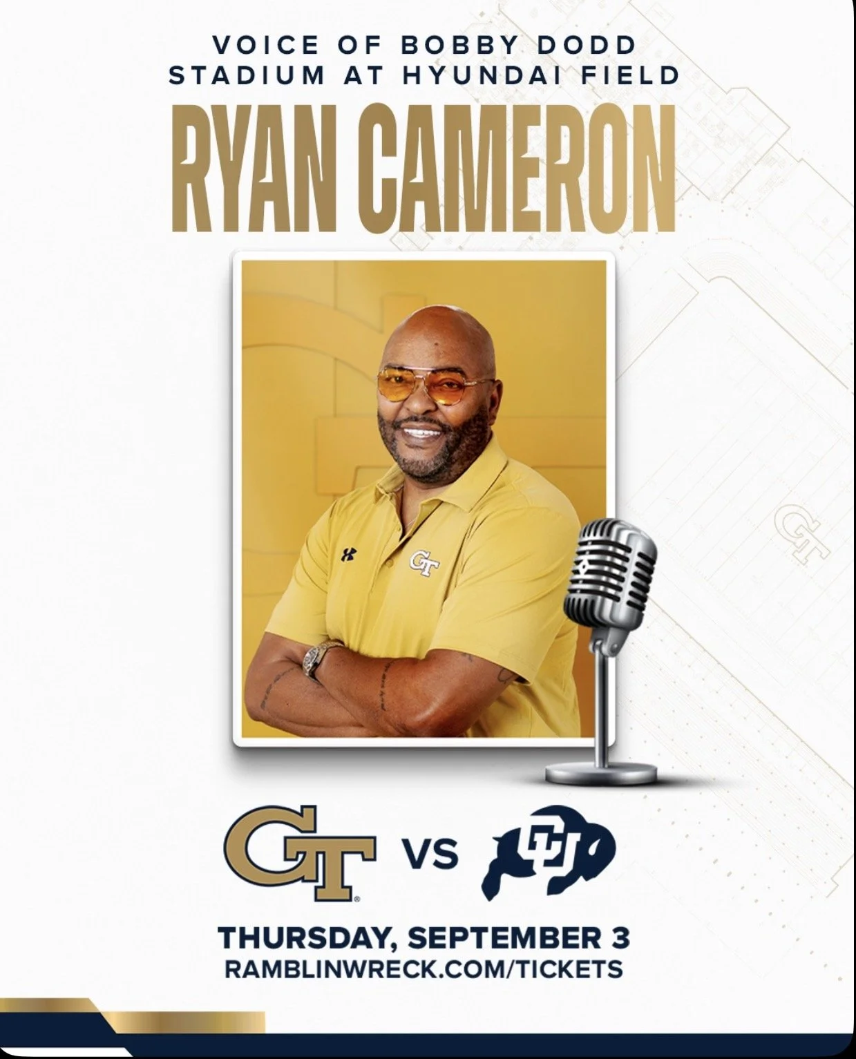 PR | Ryan Cameron | The Voice of Georgia Tech Football Returns