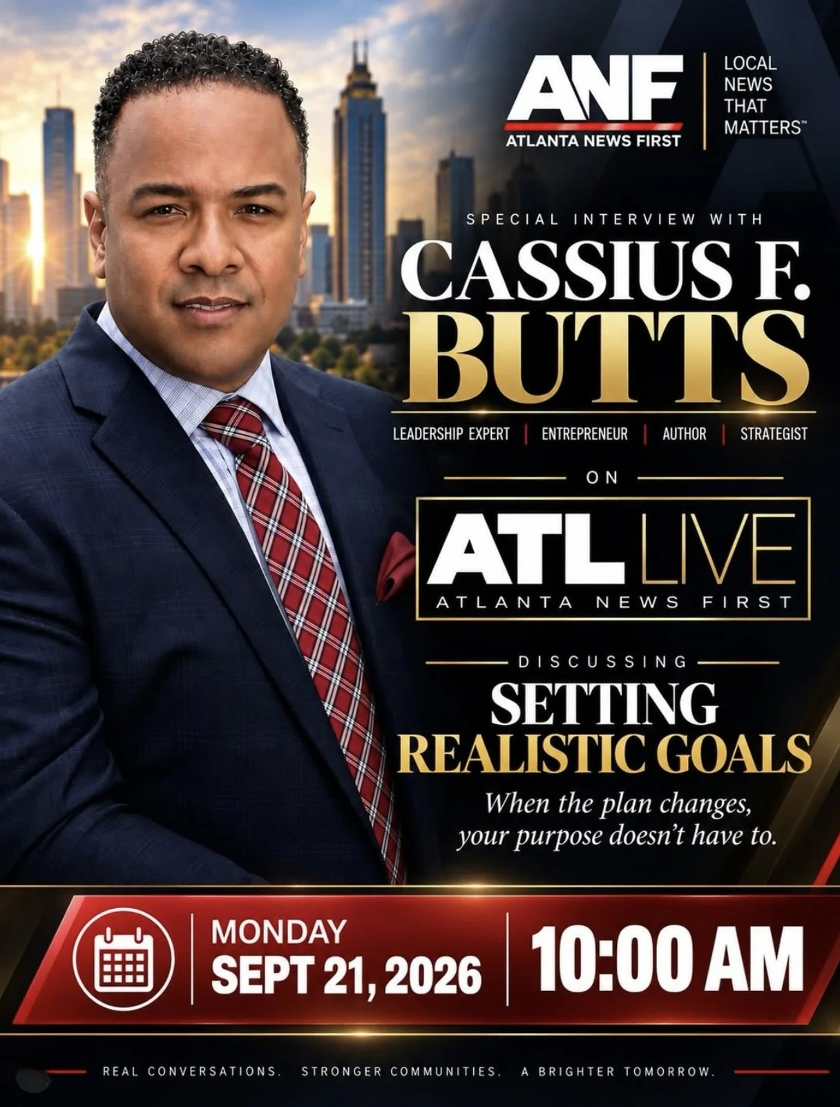 TV Interview | Atlanta News First | Cassius F. Butts