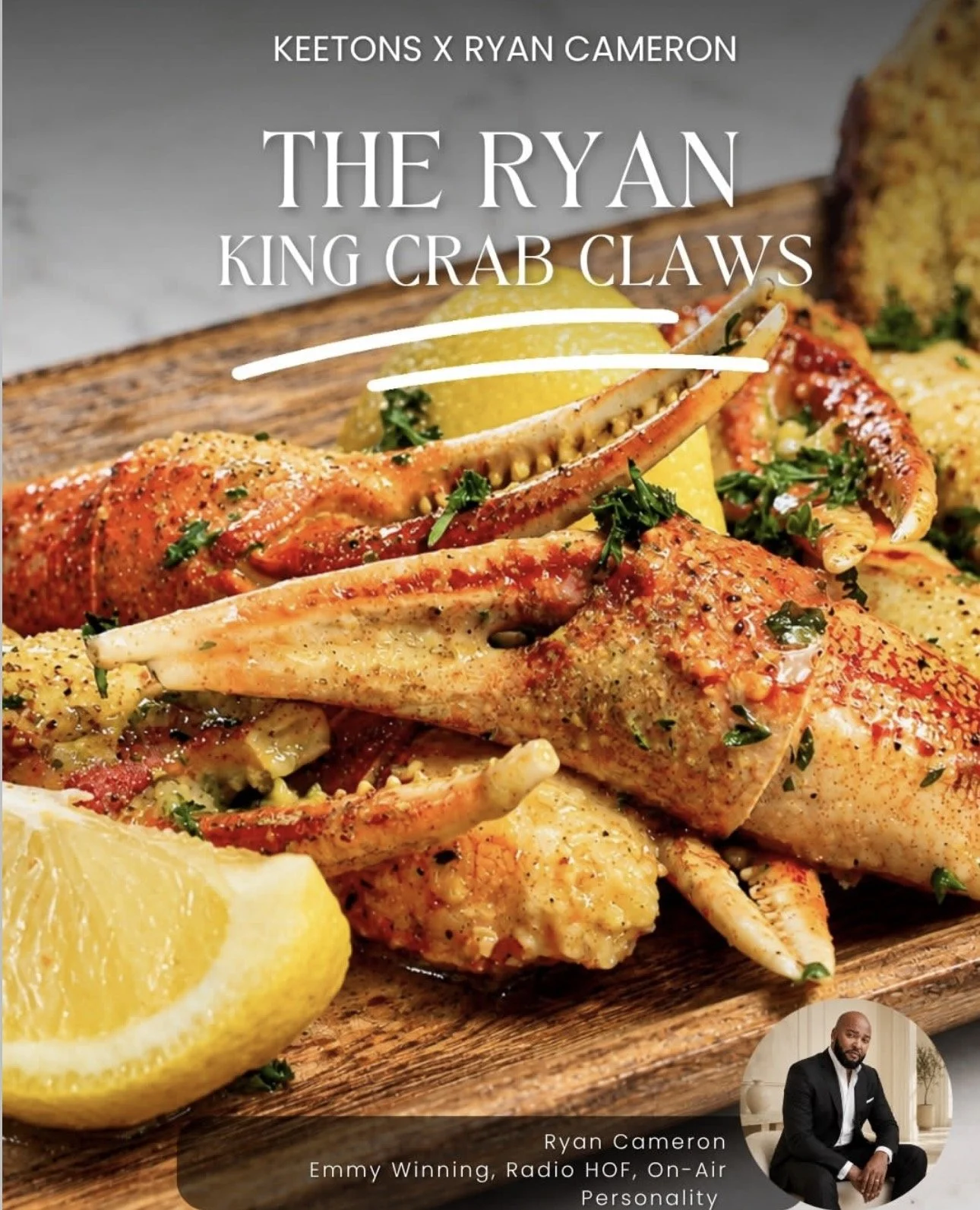 PR | Keetons X Ryan Cameron | The Ryan King Crab Claws