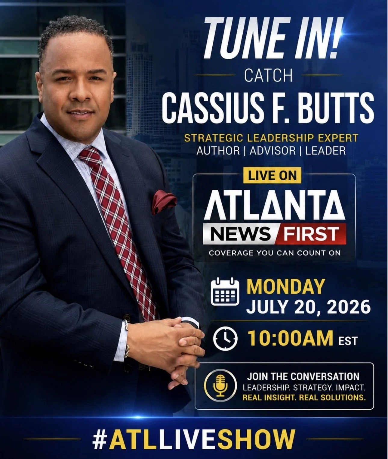 TV Interview | Cassius F. Butts | Atlanta News First | Atlanta Economy Impact: What’s Next for Atlanta?