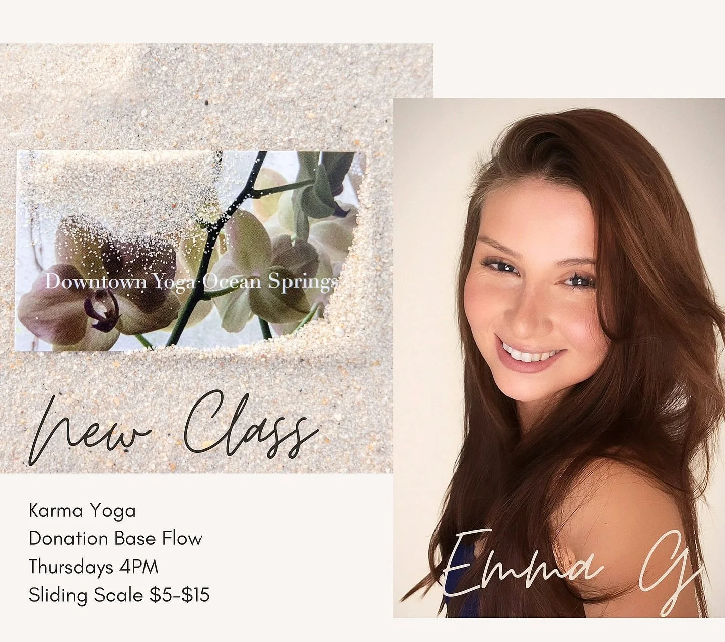 New donation class, Thursdays at 4 PM! Please share!