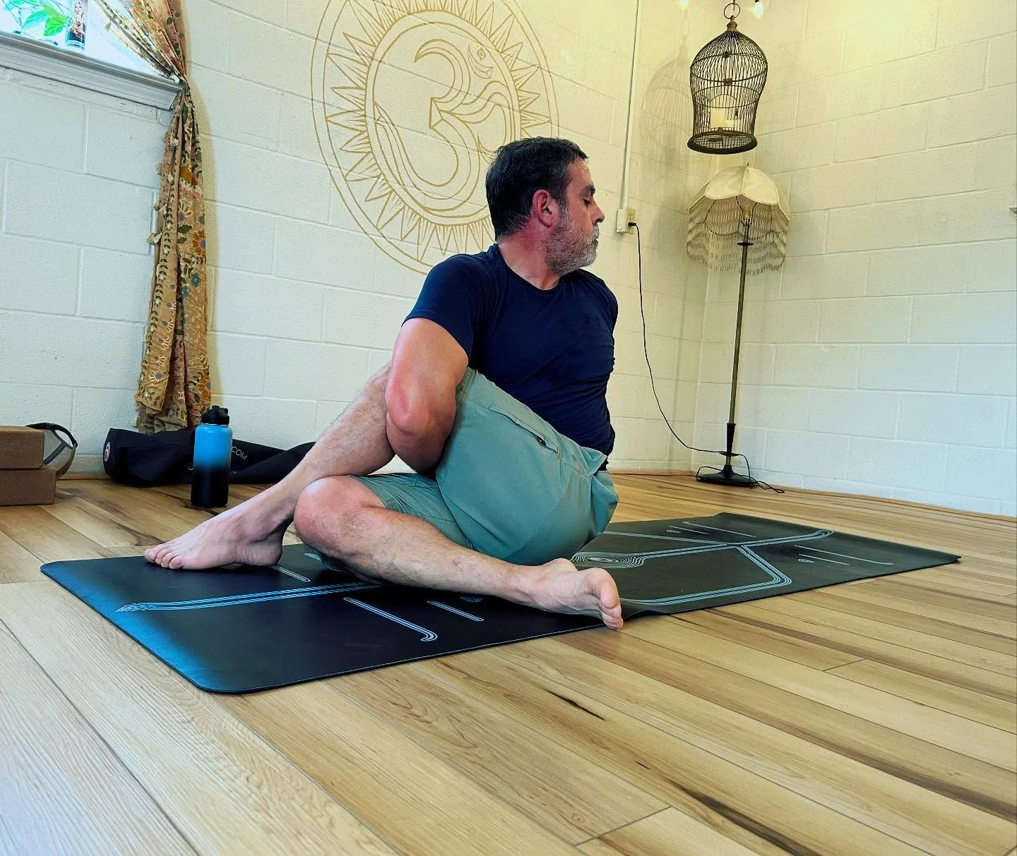 It was broga (bro yoga) Saturday! Travis let me take his picture. Yoga is absolutely for men! Sign up and learn to move and breathe with intention and purpose at our beautiful little studio downtown. THE cutest studio on the coast!