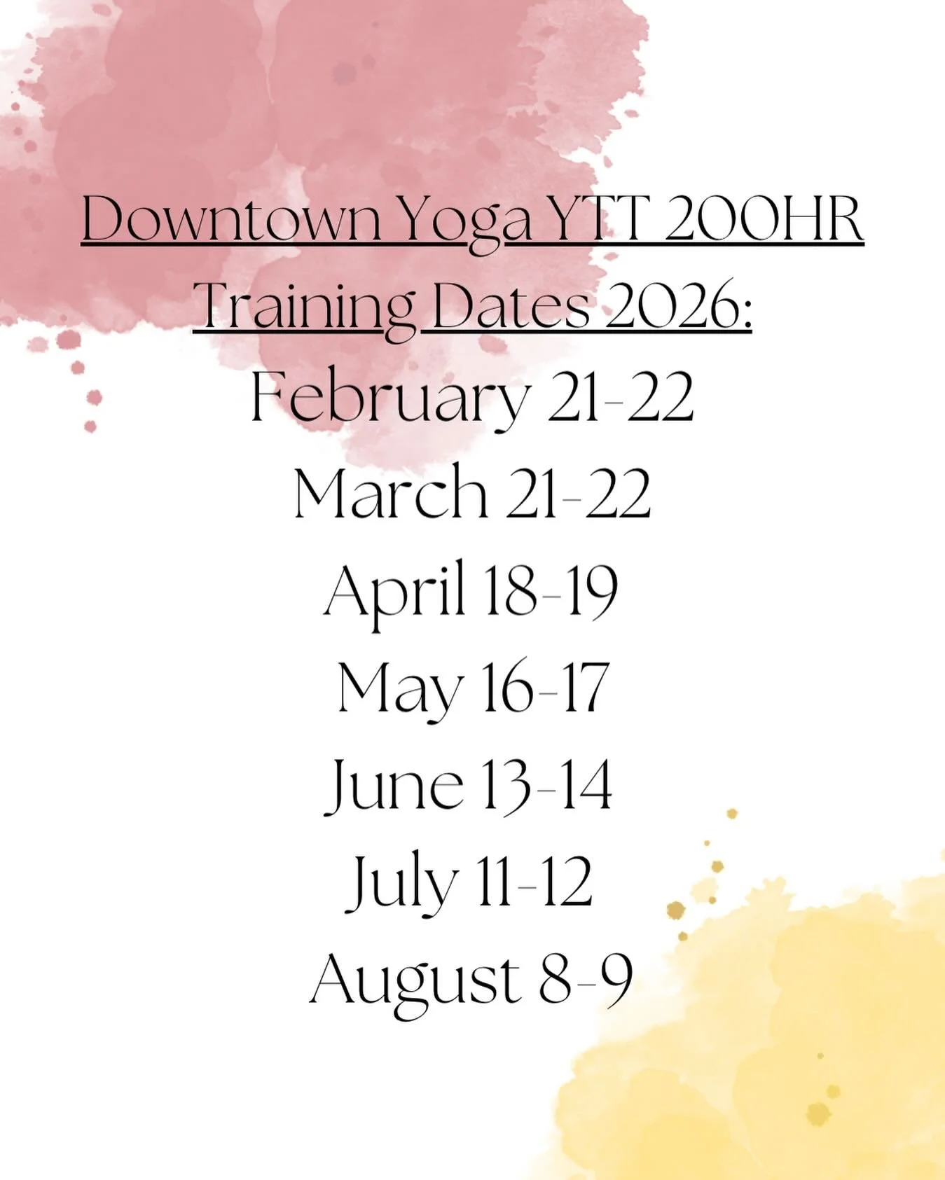 Slight shift you guys! We start AFTER Mardi Gras! Get your applications in today!