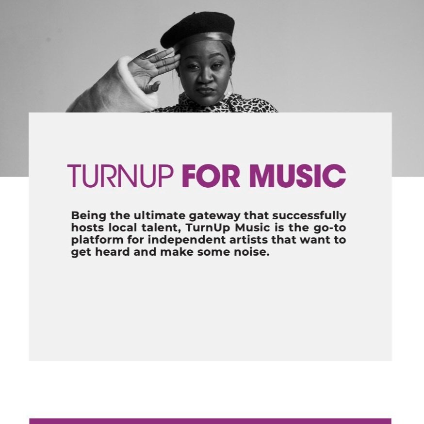 TurnUp Music Brochure